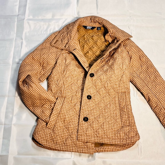 Lands End quilted spring fall jacket sz small - Picture 2 of 6